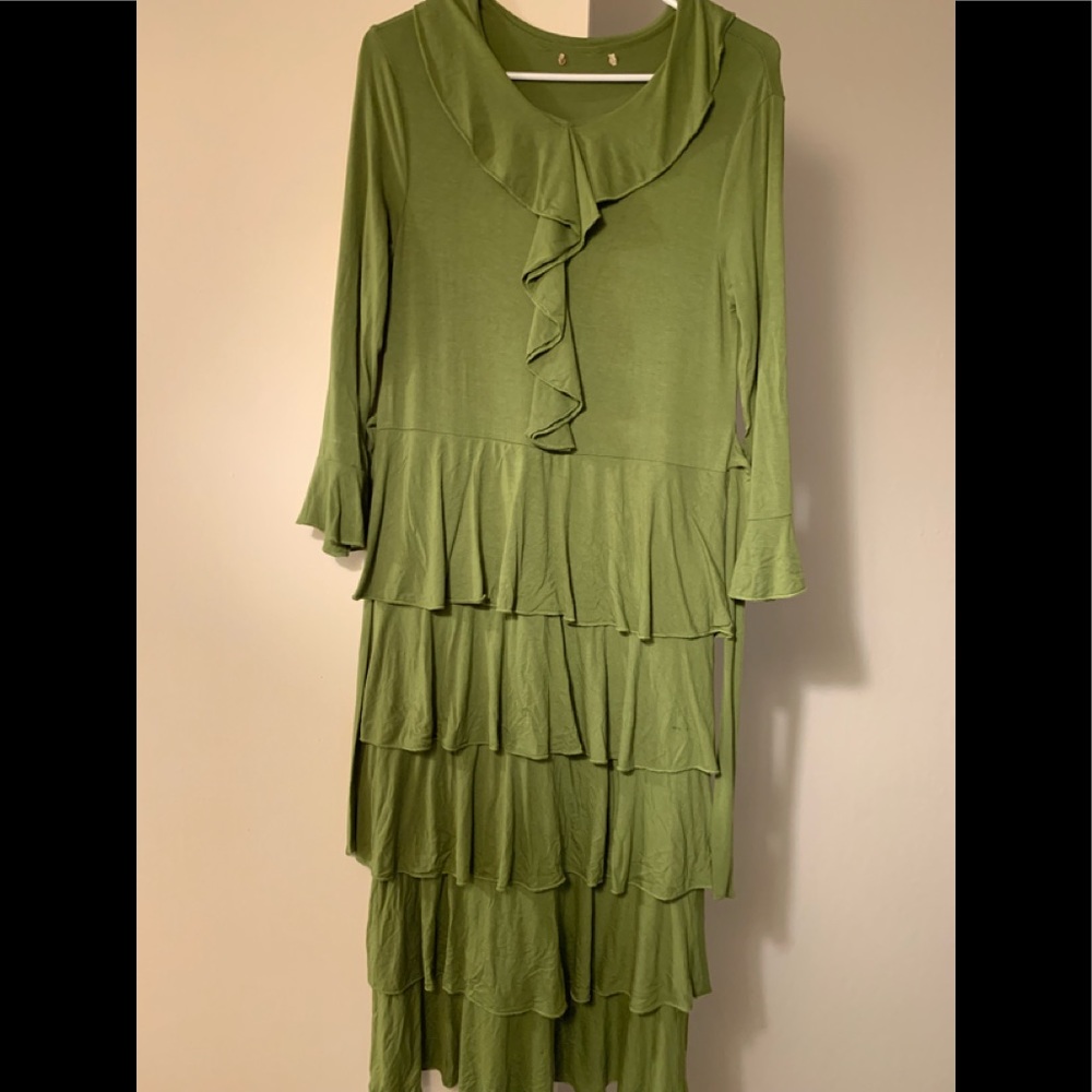 Nuggles ruffle dress